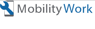 mobility work logo - maintenance magasin, bob desk et bob maintenance